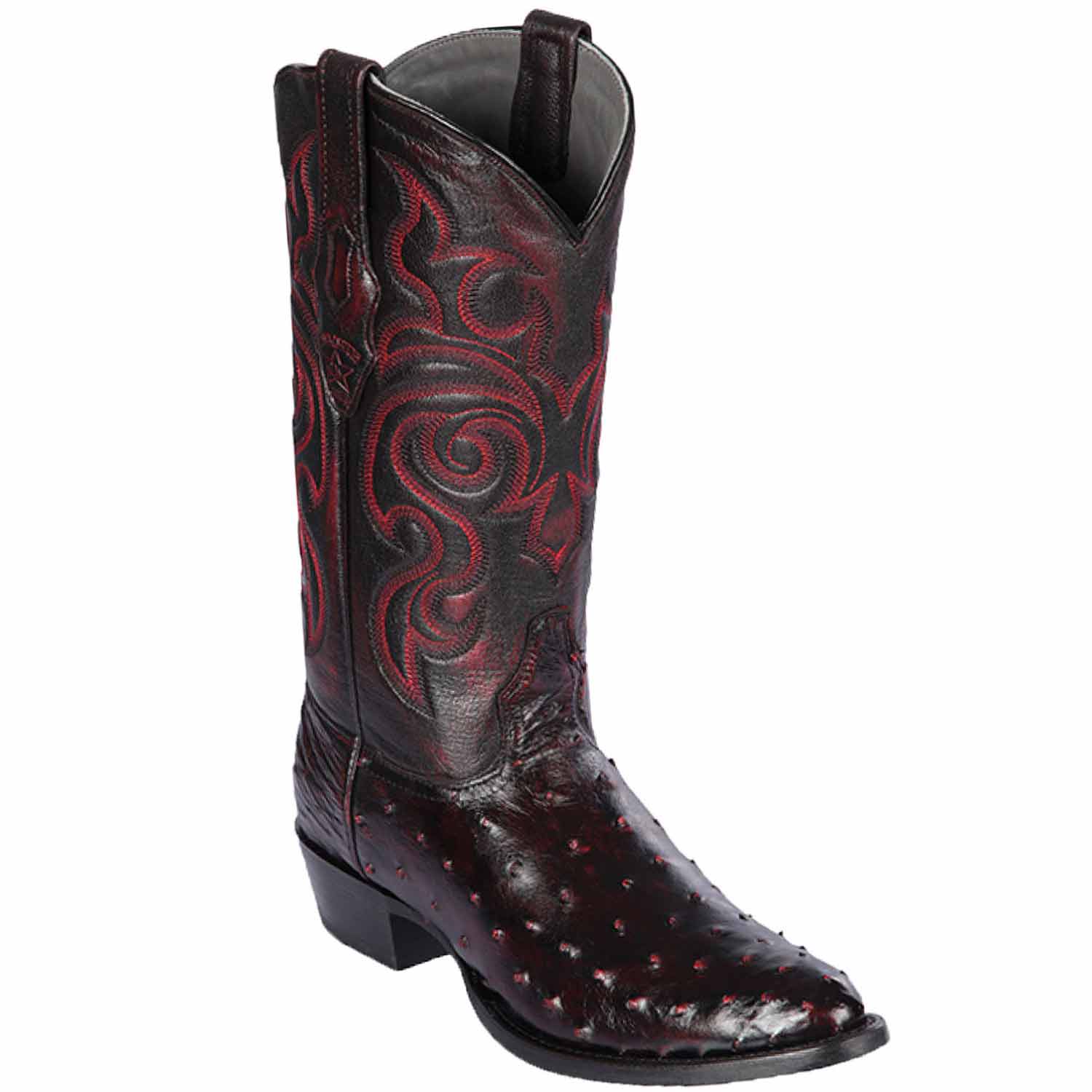 Men's Los Altos Original Ostrich Round Toe Boots 6503-A - 6