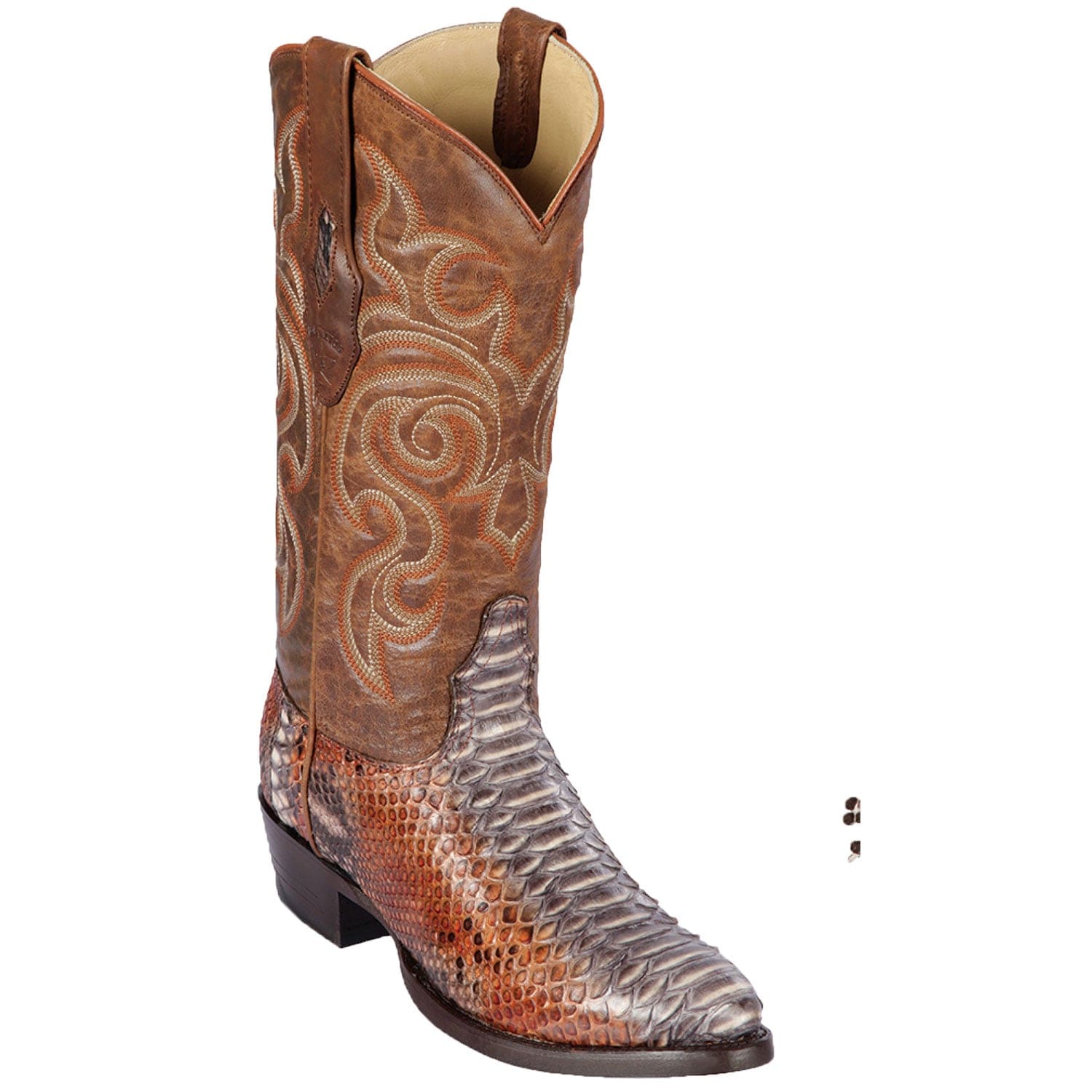 Men's Los Altos Python Round Toe Boots 6557 - 6