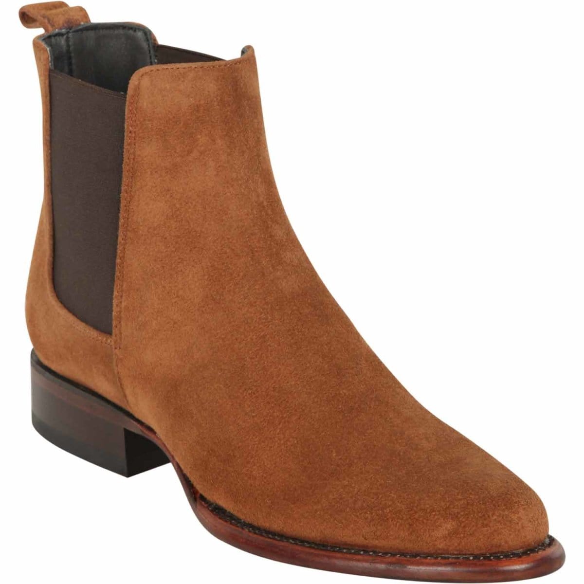 Los Altos Men's Round Toe Suede Leather Short Boots LAB-69B66 - 6