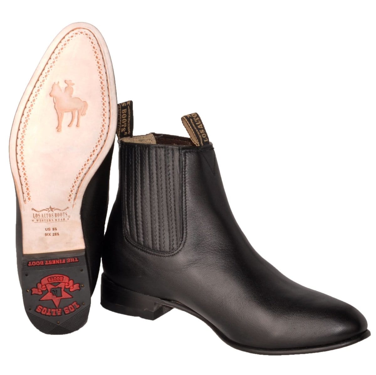 Los Altos Deer Skin Ankle Boots LAB-6151-A - 6