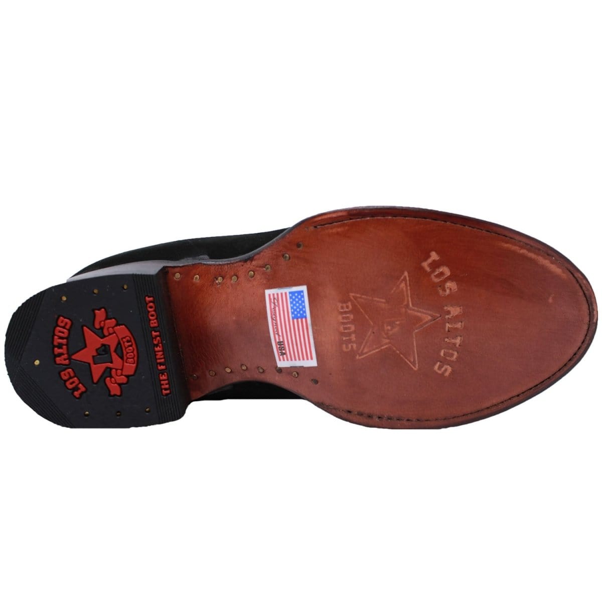 Los Altos Men's Round Toe Suede Leather Short Boots LAB-50B63 - 6