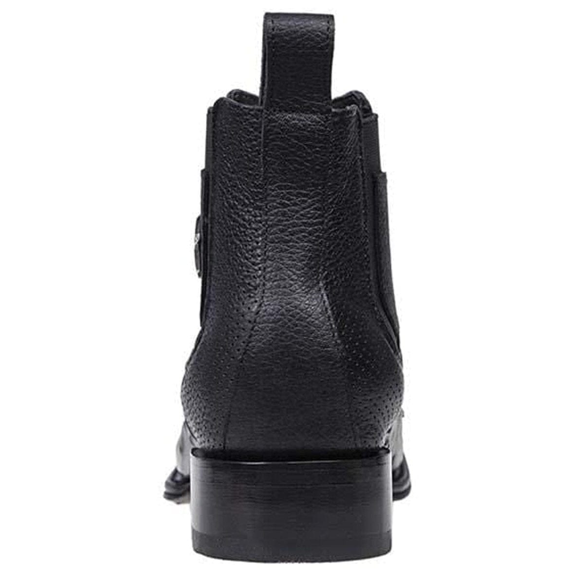 Los Altos Men's Square Toe Ostrich Short Boots LAB-82BV03 - 6