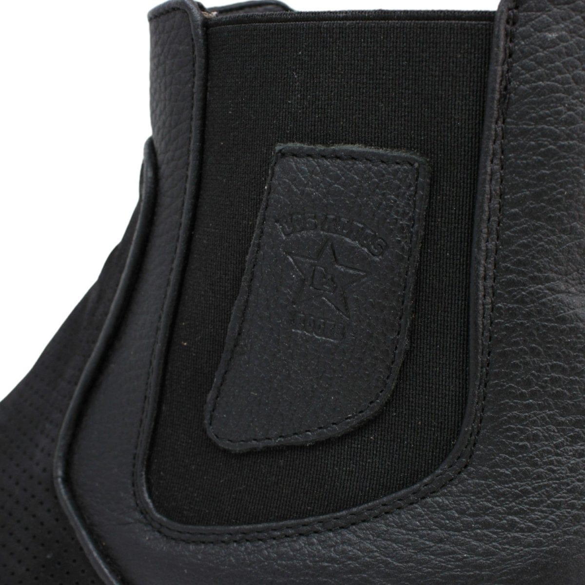 Los Altos Men's Wide Square Toe Suede Leather Short Boots LAB-82BV63 - 6