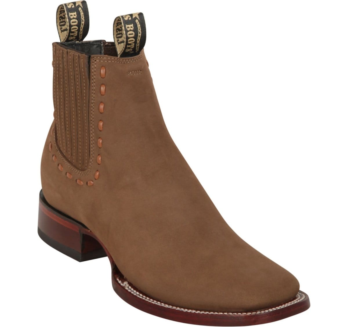 Los Altos Women's Square Toe Ankle Boots LAB-32B62 - 5