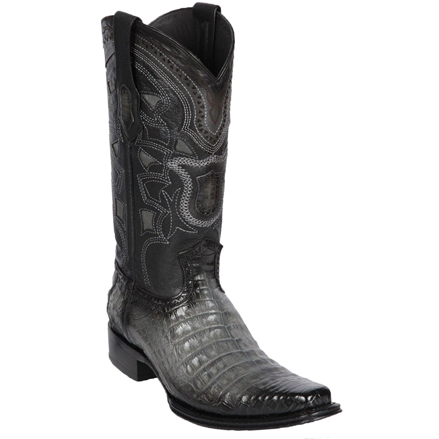 Men's Los Altos Caiman Belly European Square Toe Boot 7682-B - 6