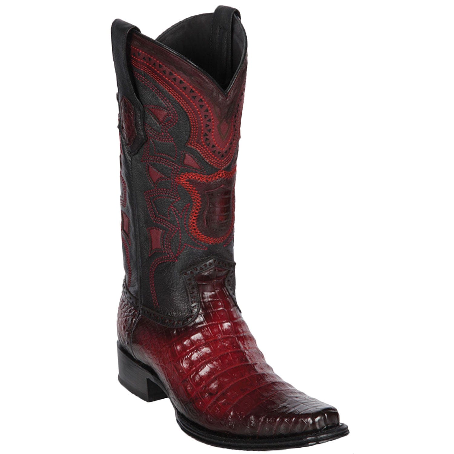 Men's Los Altos Caiman Belly European Square Toe Boot 7682-B - 6