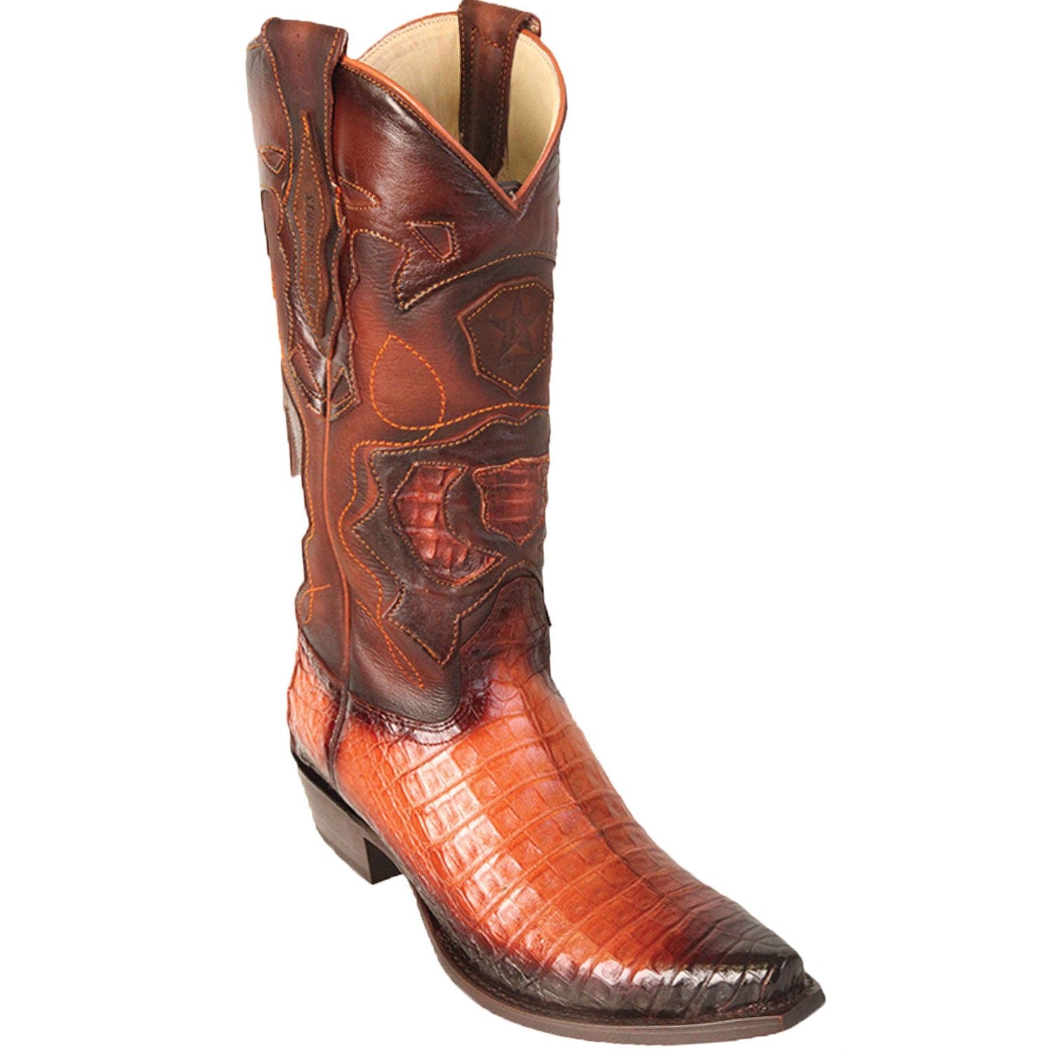 Men's Los Altos Caiman Belly Snip Toe Boot 94R8257 - 6