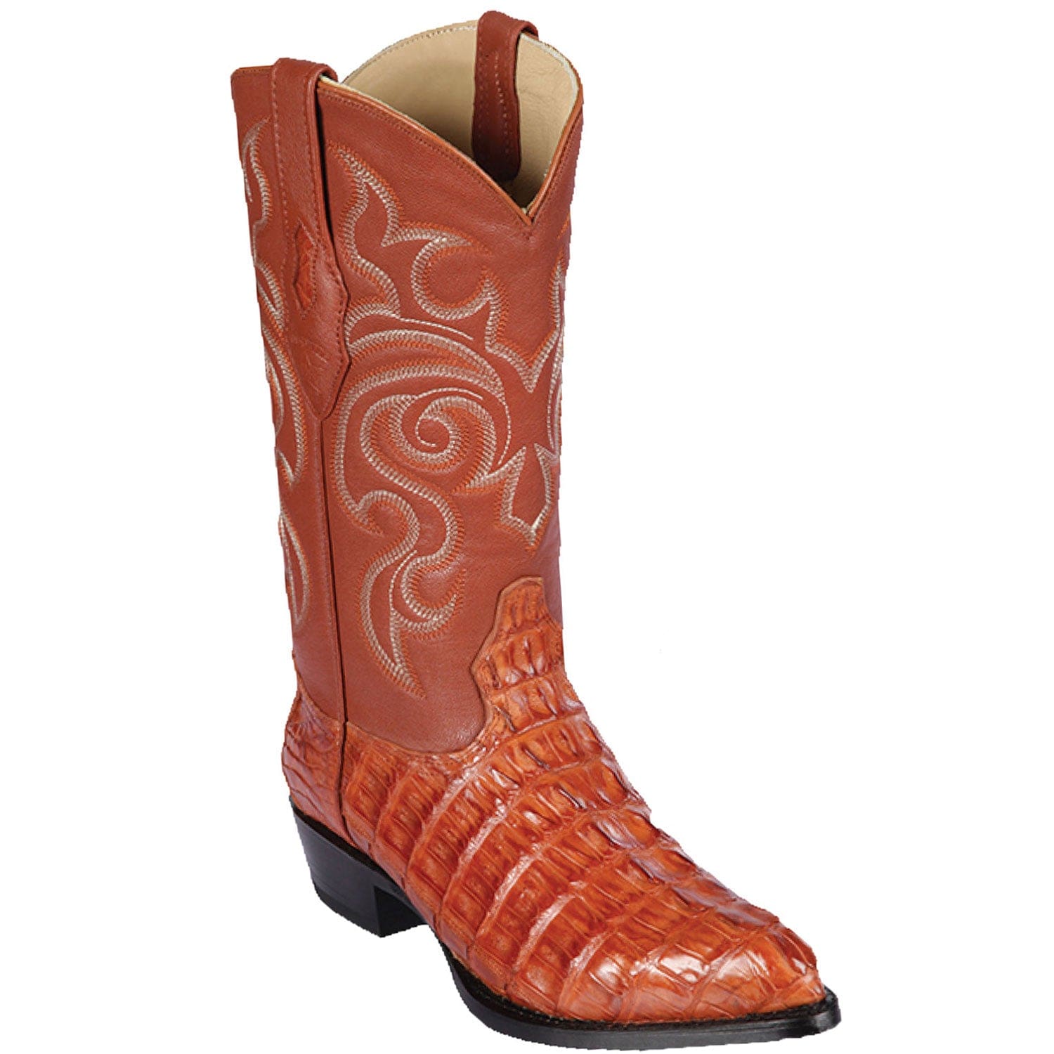 Men's Los Altos Caiman Tail J Toe Boots 9901-A - 6