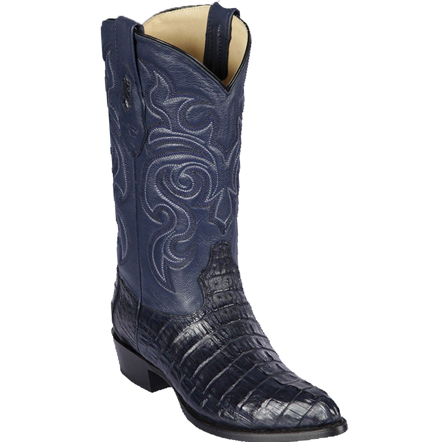 Men's Los Altos Caiman Tail J Toe Boots 9901-B - 6