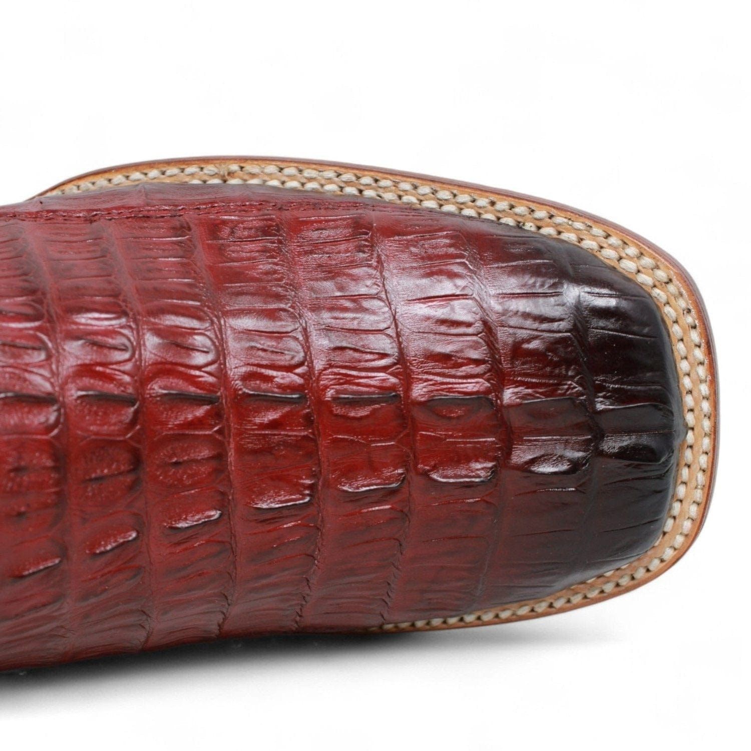 Men's Los Altos Caiman Tail Wide Square Toe Boot 8220143 - 6