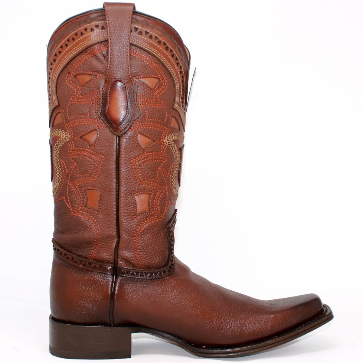 Men's Los Altos Genuine Leather European Square Toe Boots 7627 - 6