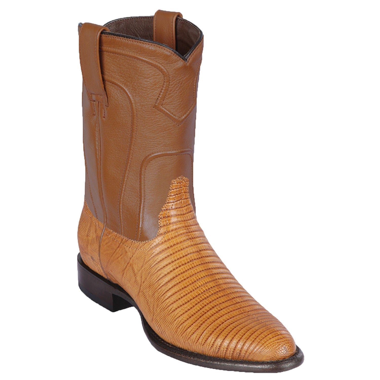 Men's Los Altos Lizard Skin Roper Toe Boots 6907 - 6
