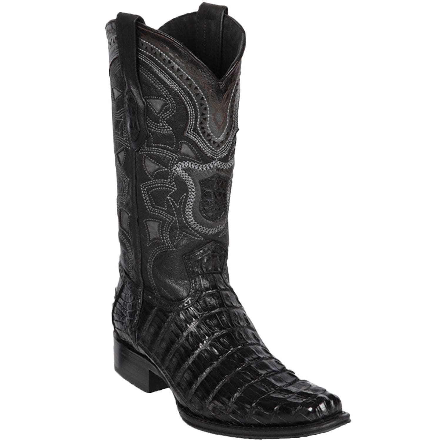 Men's Los Altos Original Caiman Tail European Square Toe Boot 7601 - 6