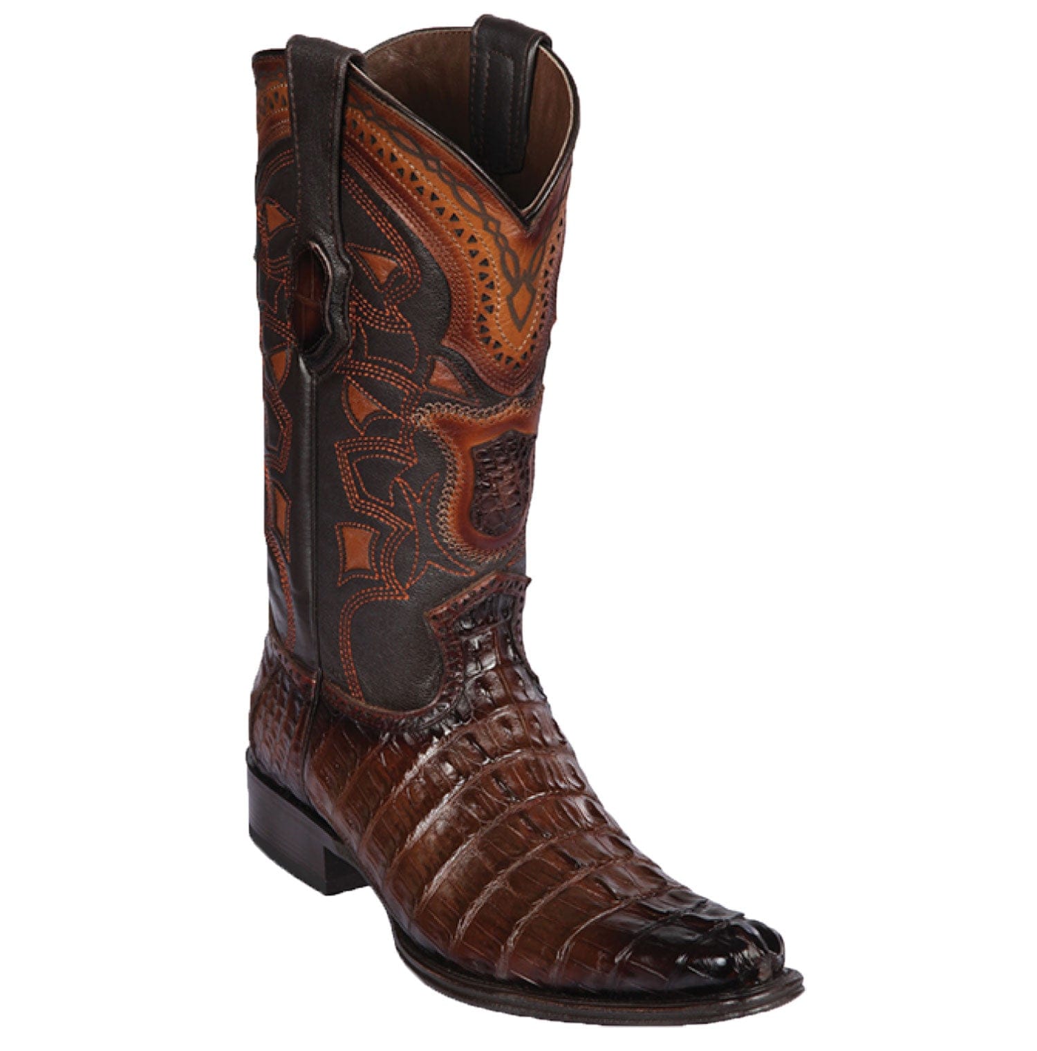 Men's Los Altos Original Caiman Tail European Square Toe Boot 7601 - 6