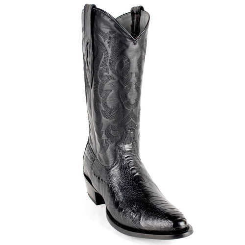 Men's Los Altos Original Ostrich Leg Round Toe Boots