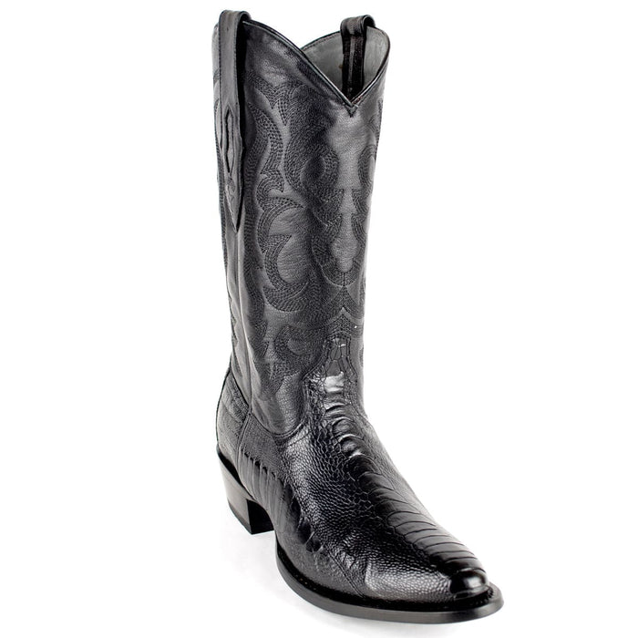 Men's Los Altos Original Ostrich Leg Round Toe Boots