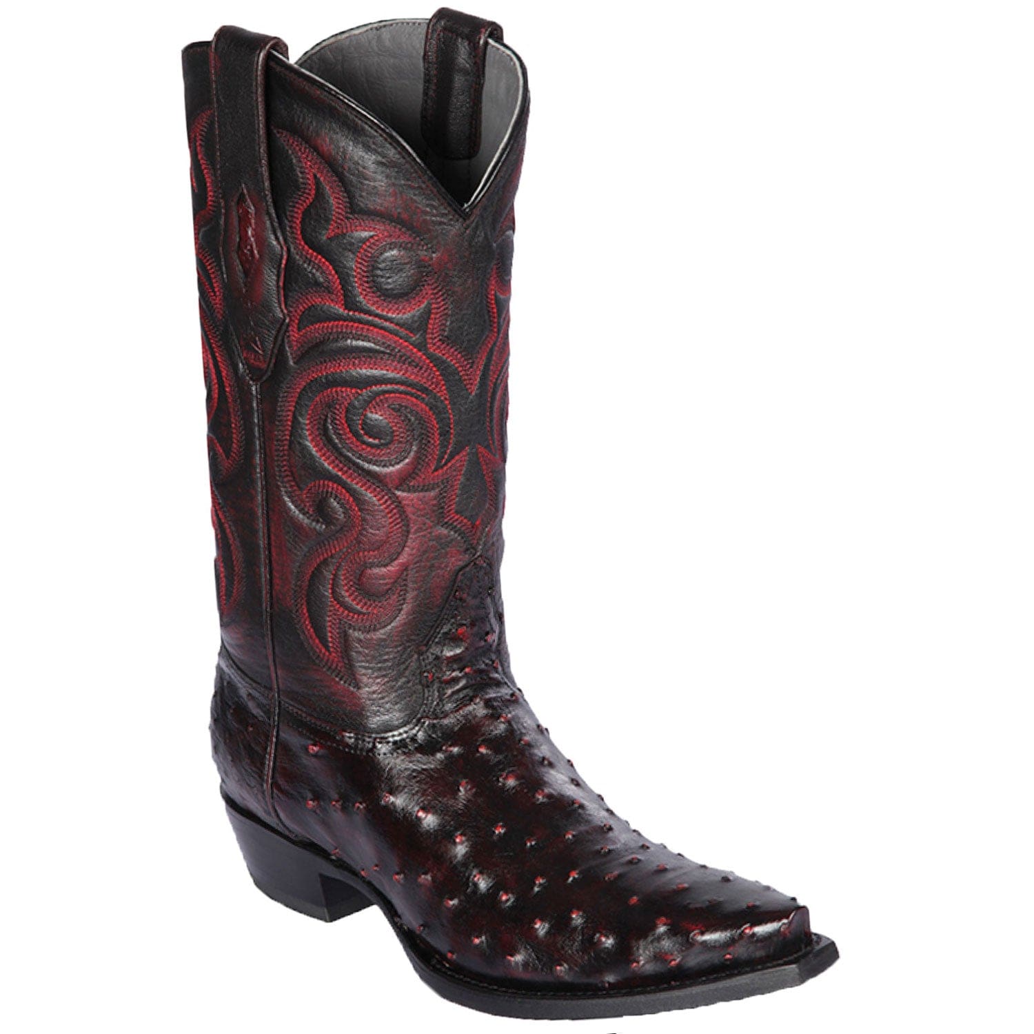 Men's Los Altos Original Ostrich Snip Toe Boots 9403 - 6