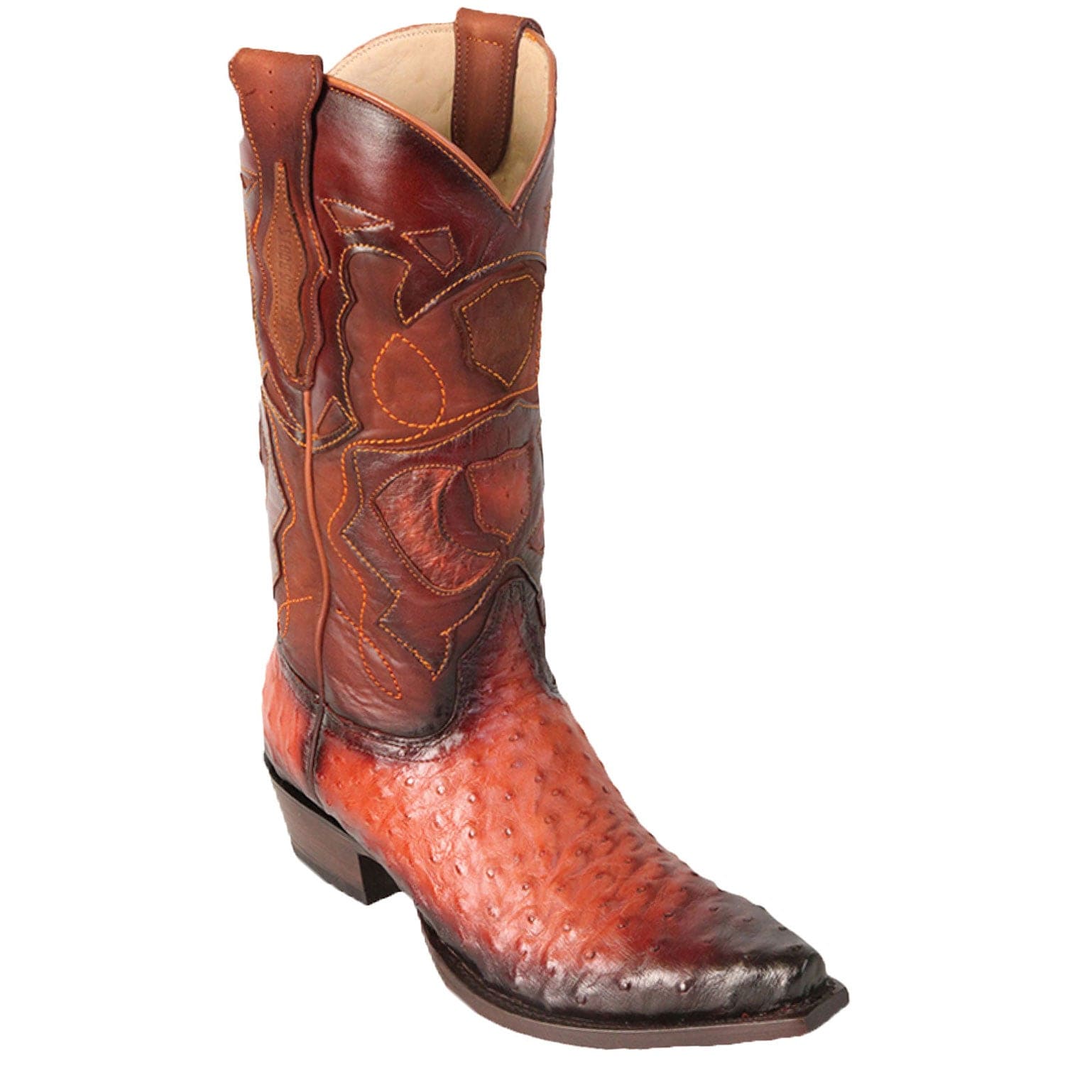 Men's Los Altos Original Ostrich Snip Toe Boots 94R03 - 6