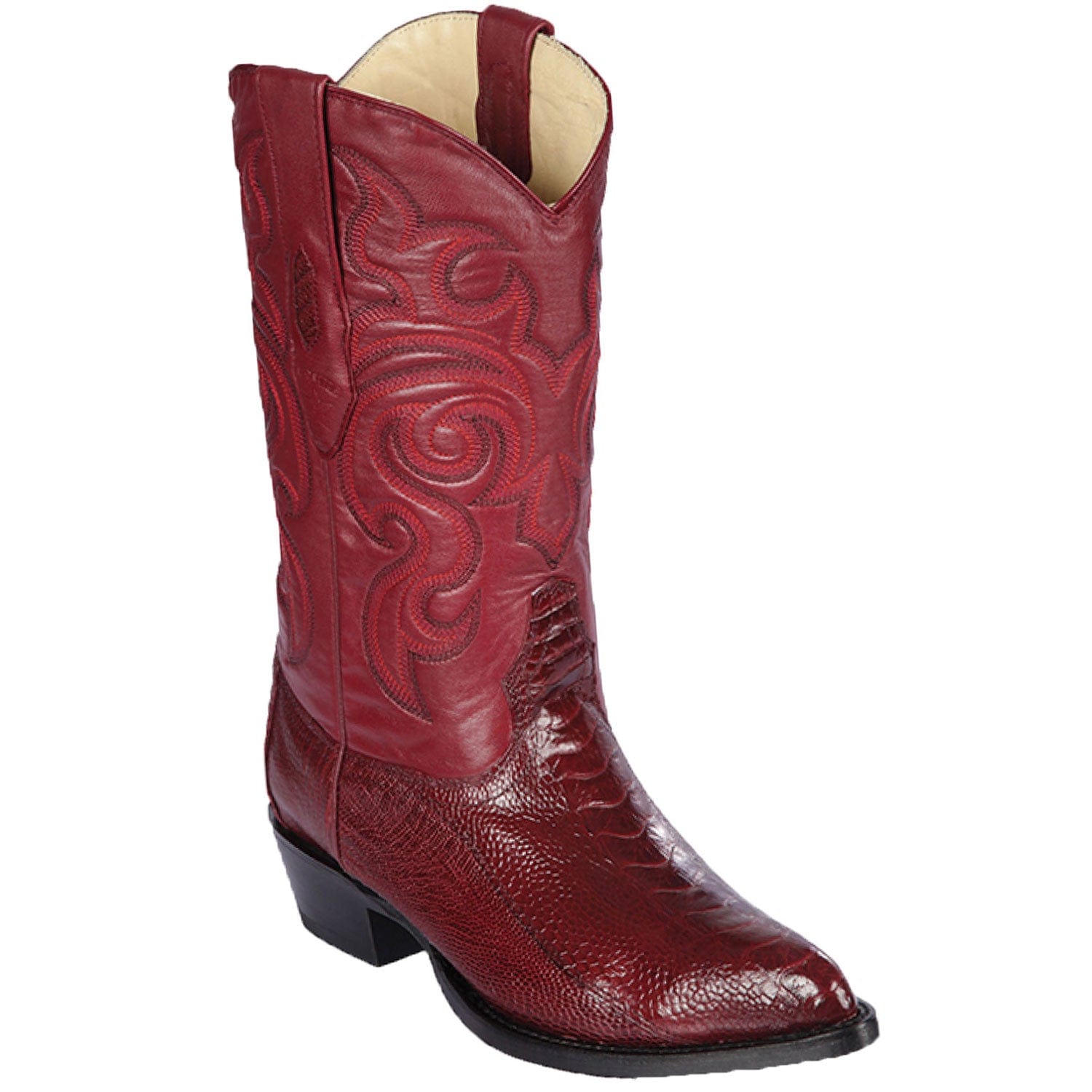 Men's Los Altos Ostrich Leg J Toe Boots 9905-A - 6