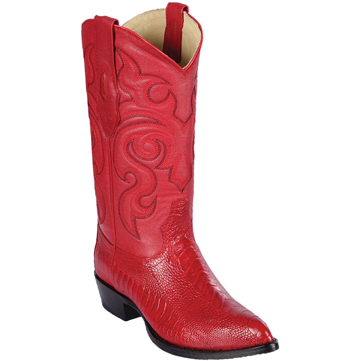 Men's Los Altos Ostrich Leg J Toe Boots 9905-B - 6