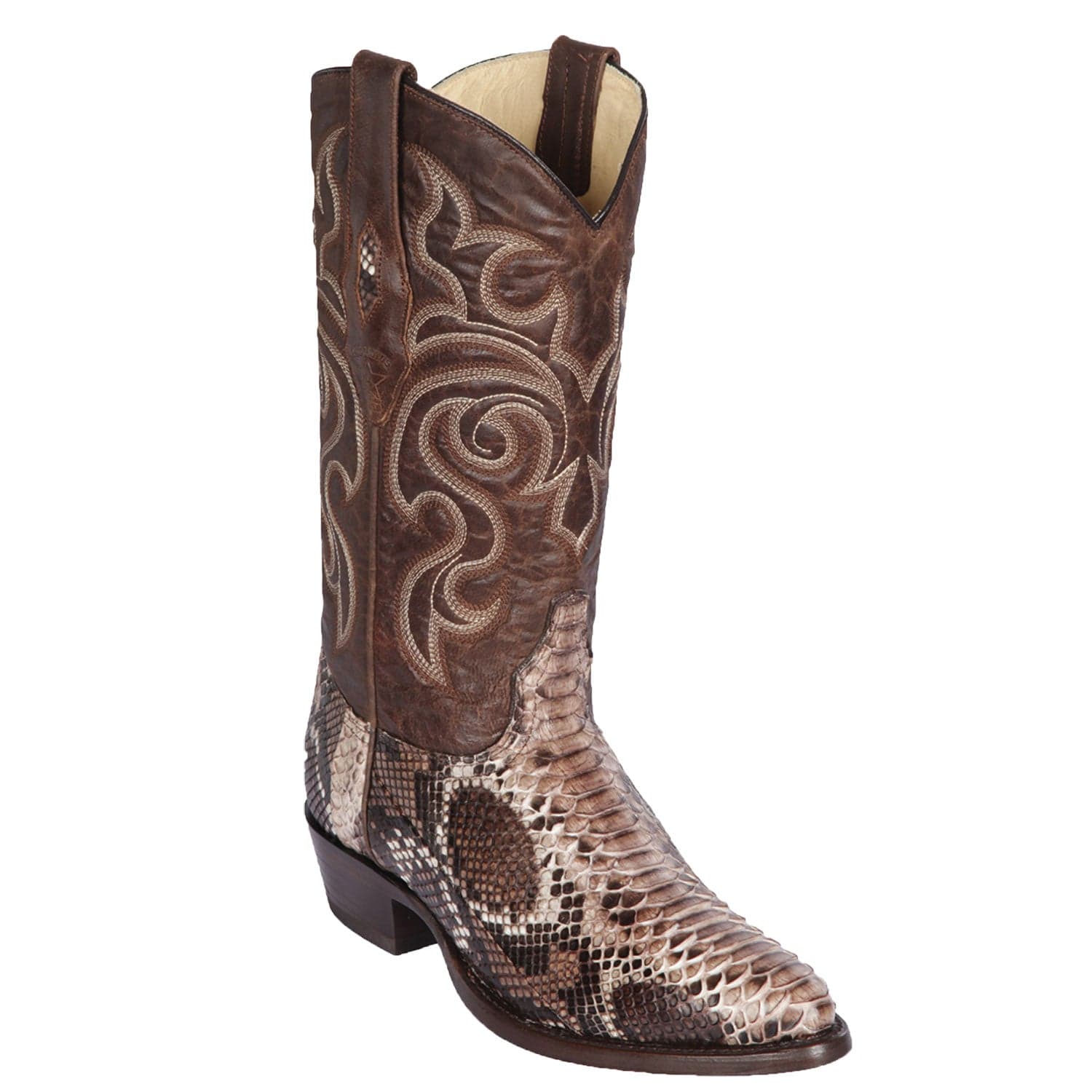 Men's Los Altos Python Medium Round Toe Boots 6057 - 6