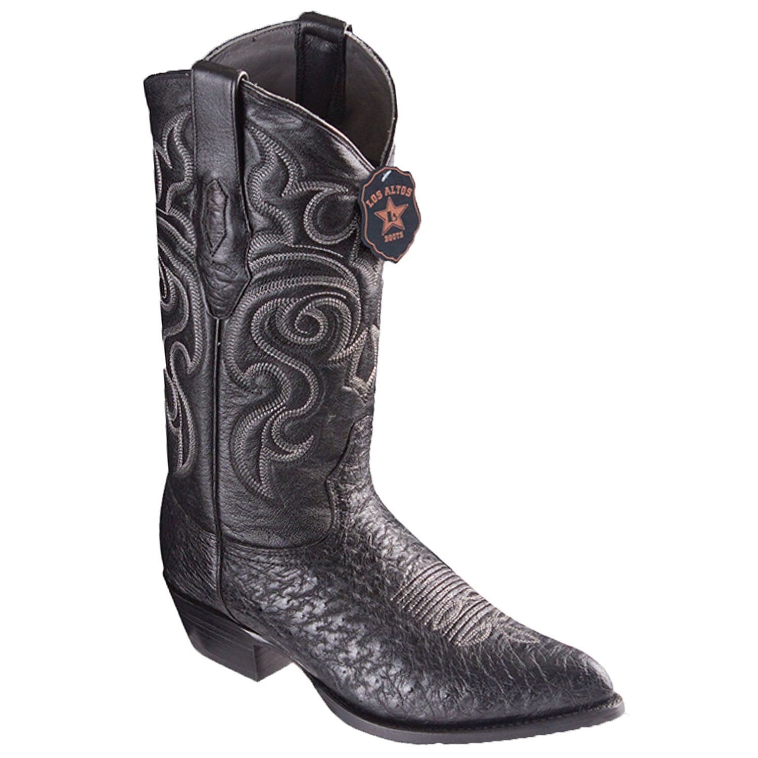 Men's Los Altos Smooth Ostrich J Toe Boots 9997 - 6