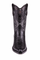 Los Altos Boots Caiman Tail Black Pointed Toe Cowboy Boots-New Designer Collection