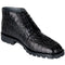 Los Altos Boots Shoes Black / 6 Men's Original Exotic Caiman Hornback Skin Shoes LAB-ZA20602
