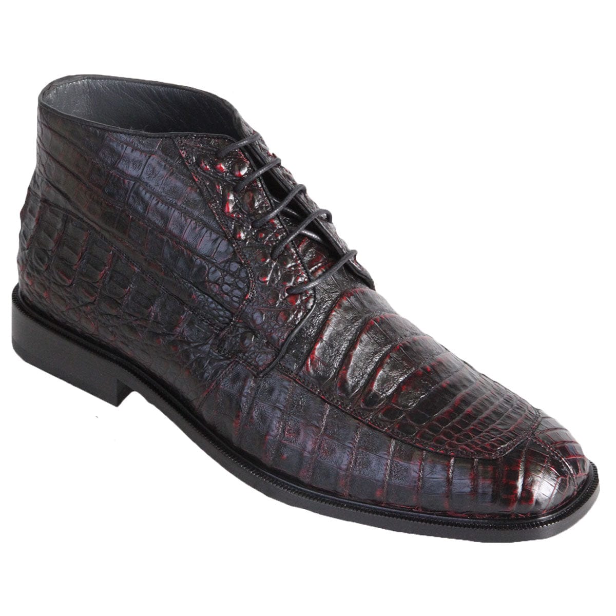 Men's Original Exotic Caiman Belly Skin ShoeS LAB-ZA30682 - 6