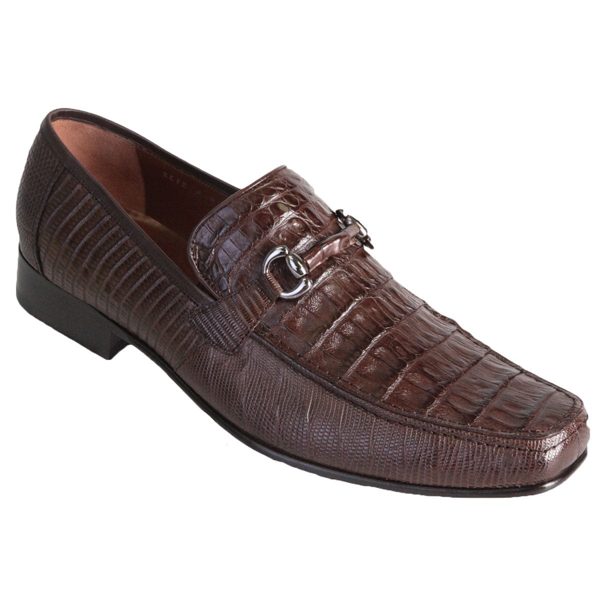 Men's Original Caiman Belly and Lizard Skin Shoes LAB-ZV1037 - 6