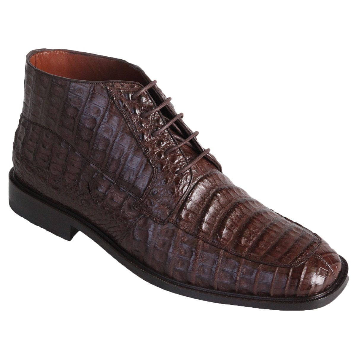 Men's Original Exotic Caiman Belly Skin ShoeS LAB-ZA30682 - 6