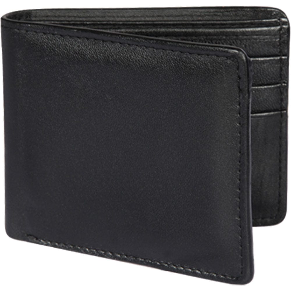 Los Altos Deer (Elk) Skin Wallet CA15105 - Black