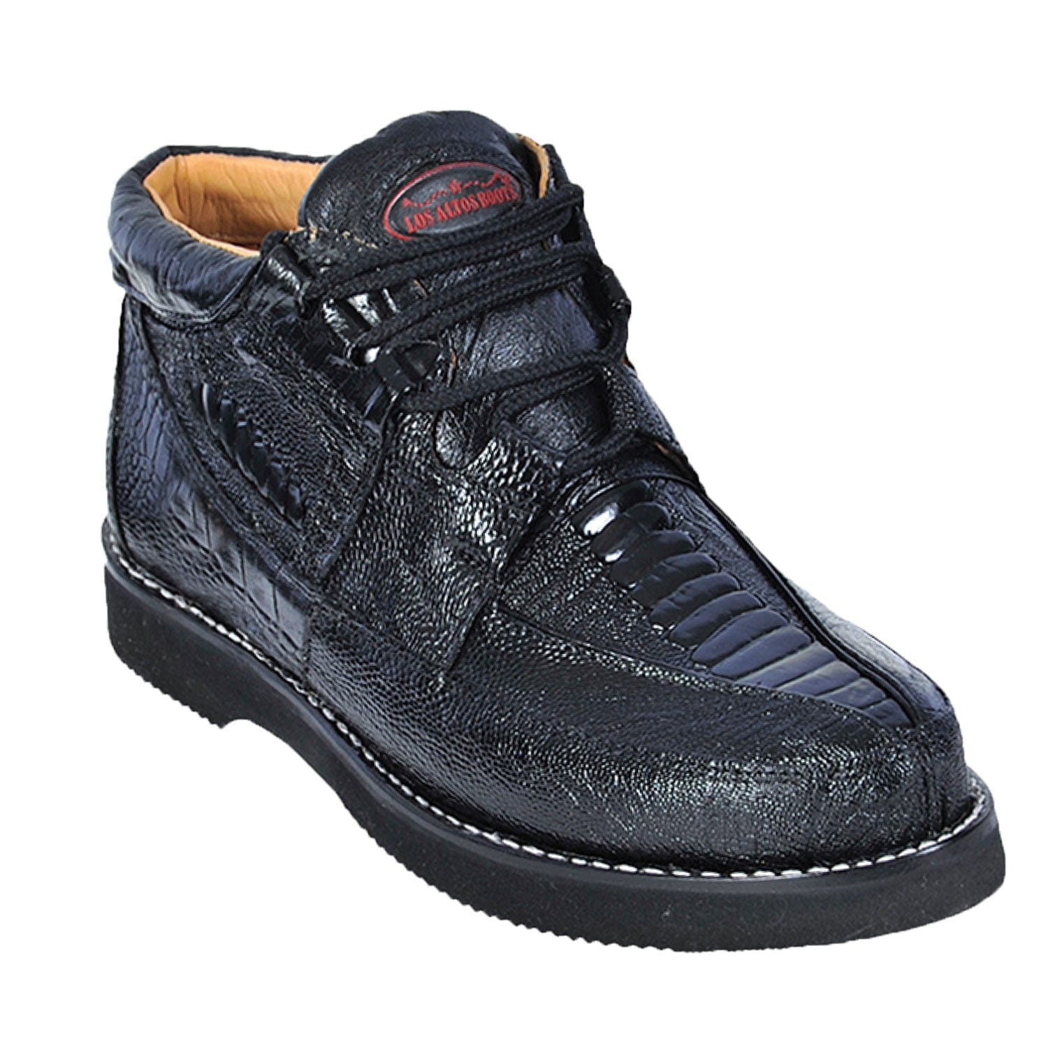 Men's Los Altos Full Ostrich Leg Skin Shoes LAB-ZA0505 - 6