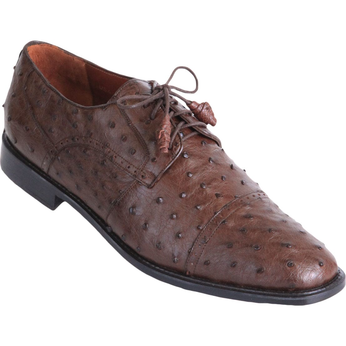 Men's Original Exotic Ostrich Skin Shoe ZV090307 - 6