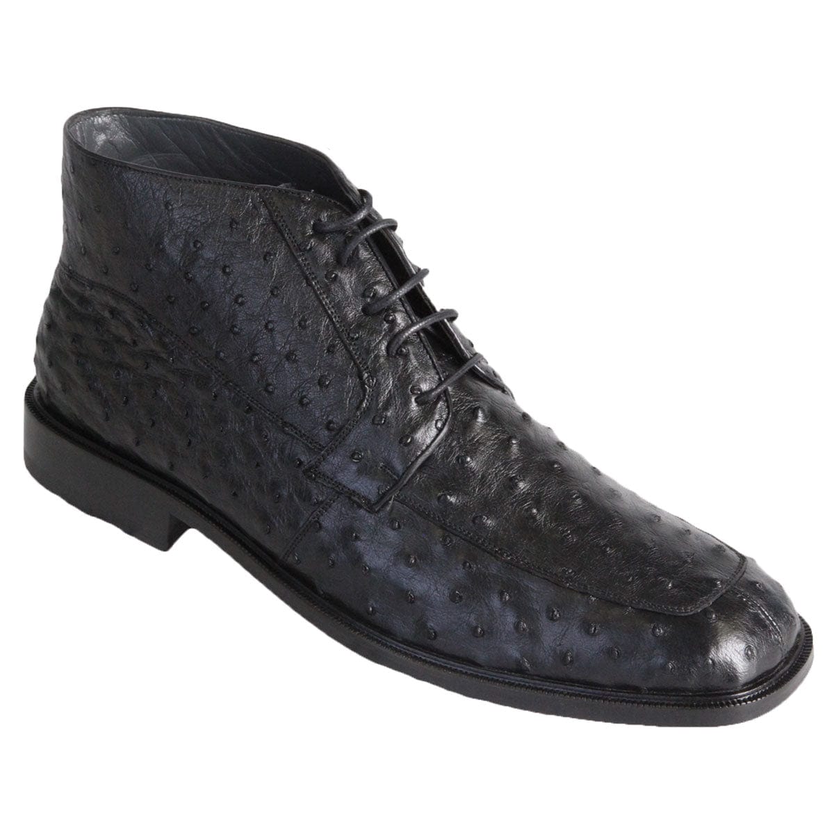 Men's Original Exotic Ostrich Skin ShoeS LAB-ZA30603 - 6