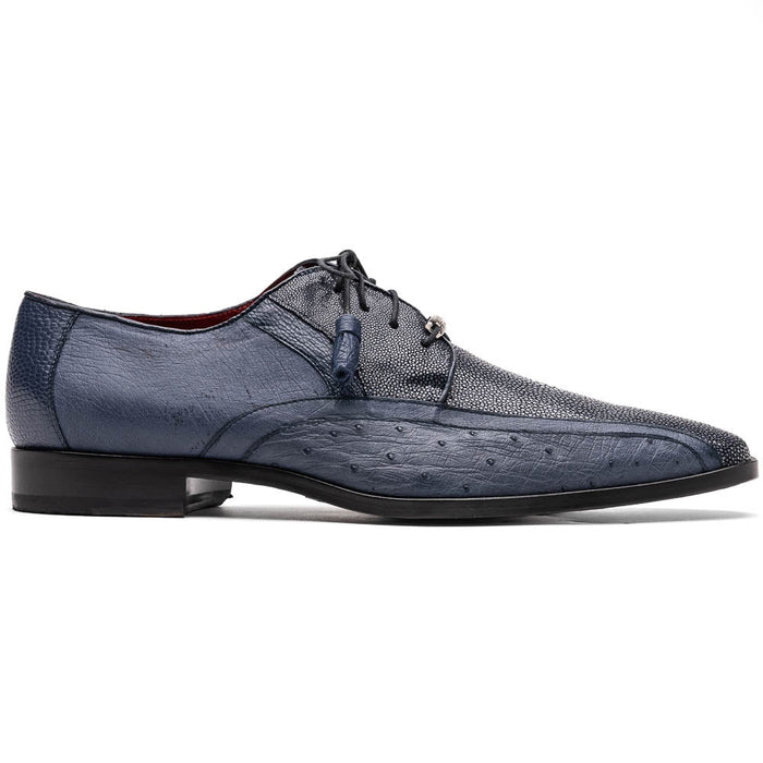 Marco Di Milano Lucca: Navy Leather Dress Shoe