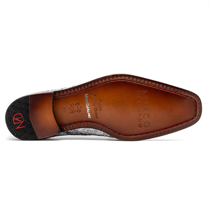 Marco Di Milano Lucca Newspaper Leather Dress Shoe