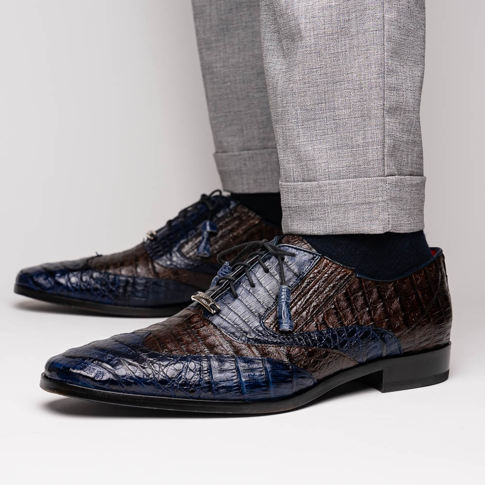Marco Di Milano Luciano Navy / Brown - 8 USA