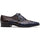 Caiman Navy Shoe