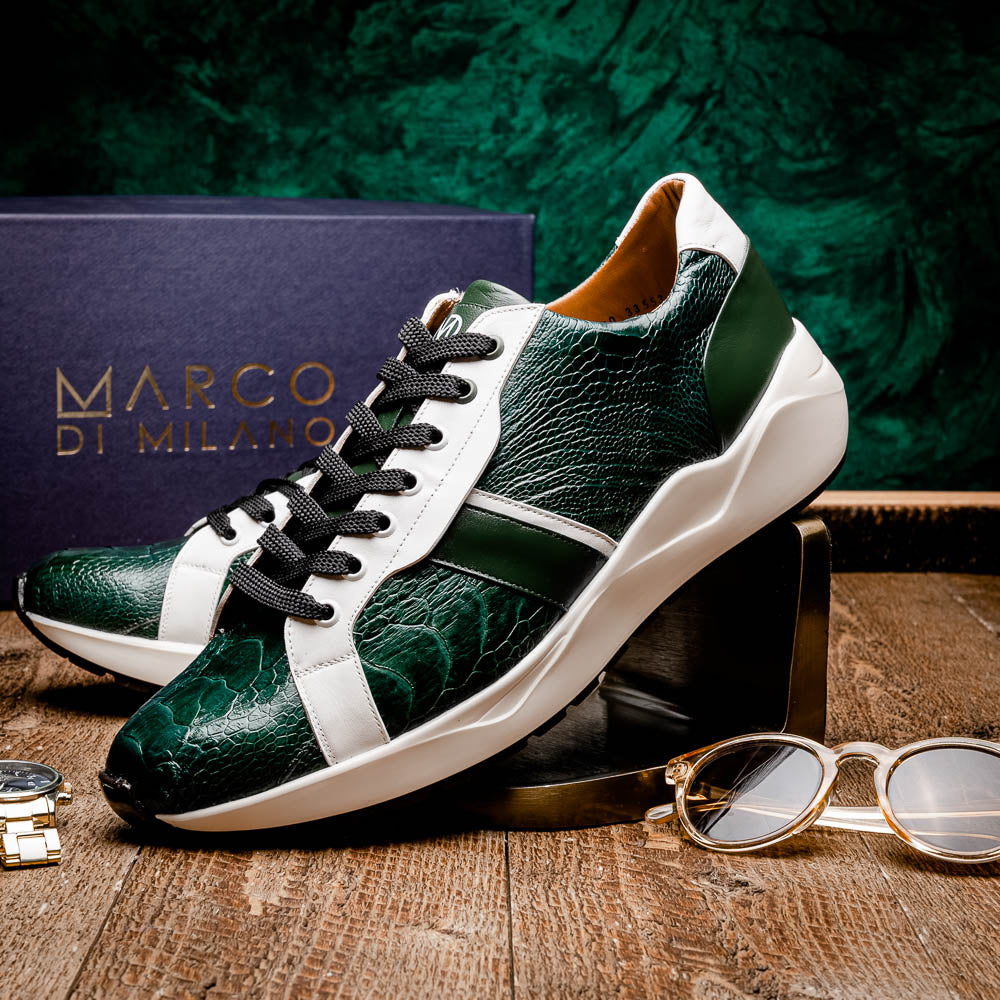 Marco Di Milano Lyon Green / White - 9 USA