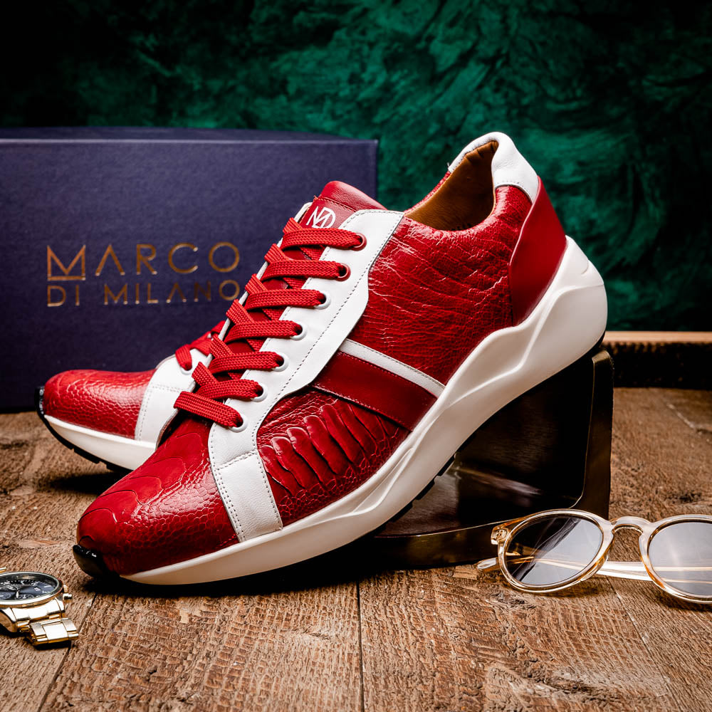 Marco Di Milano Lyon Red / White - 8 USA