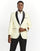 Cream Colored Suit - Cream Groomsmen Suit - AlbertoNardoniStore