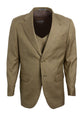 "Mens Stacy Adams Suit - Stacy Adams Sharkskin Suit - Men's Two Button Vested in Light Mustard"