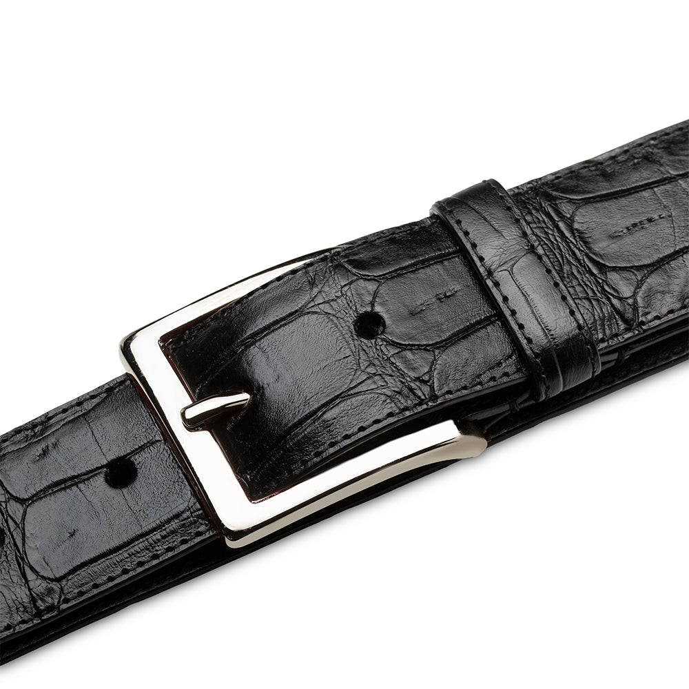 Mezlan Crocodile Belt - Luxury Classic Belt - 34