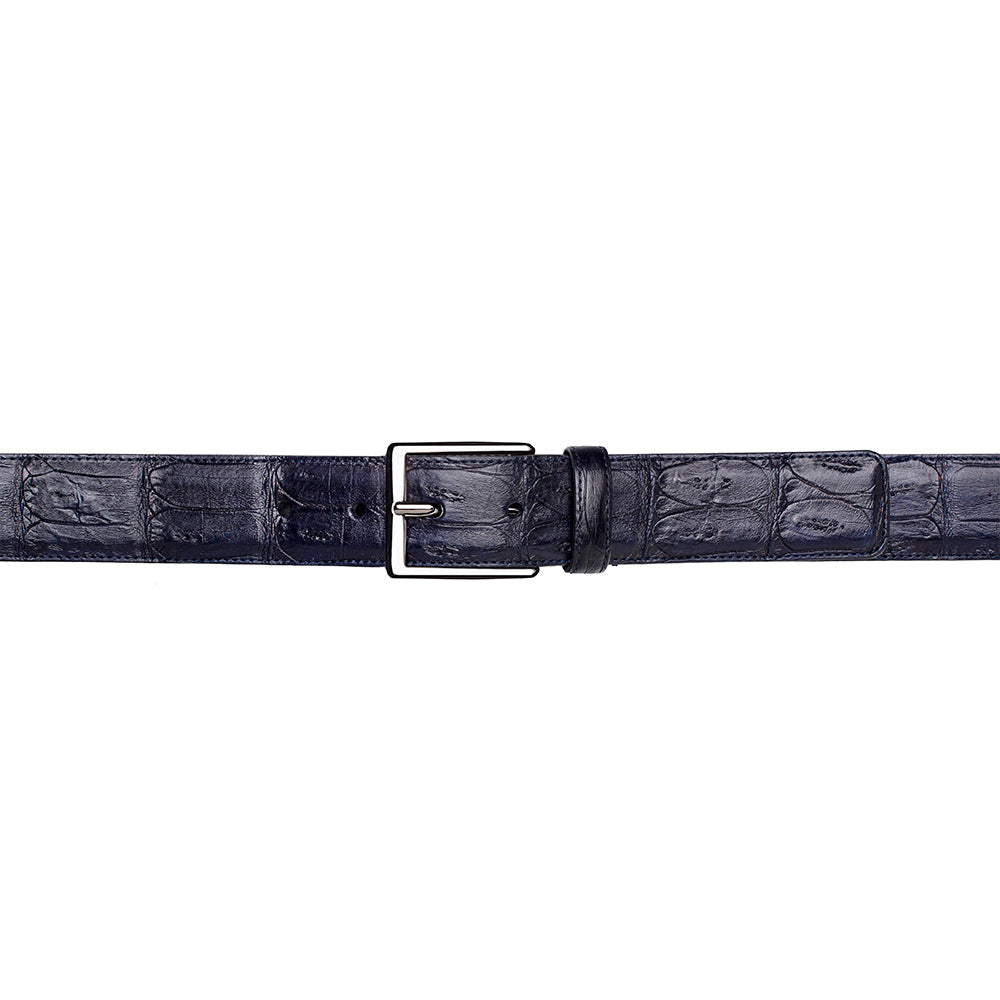 Mezlan Crocodile Belt - Luxury Classic Belt - 34