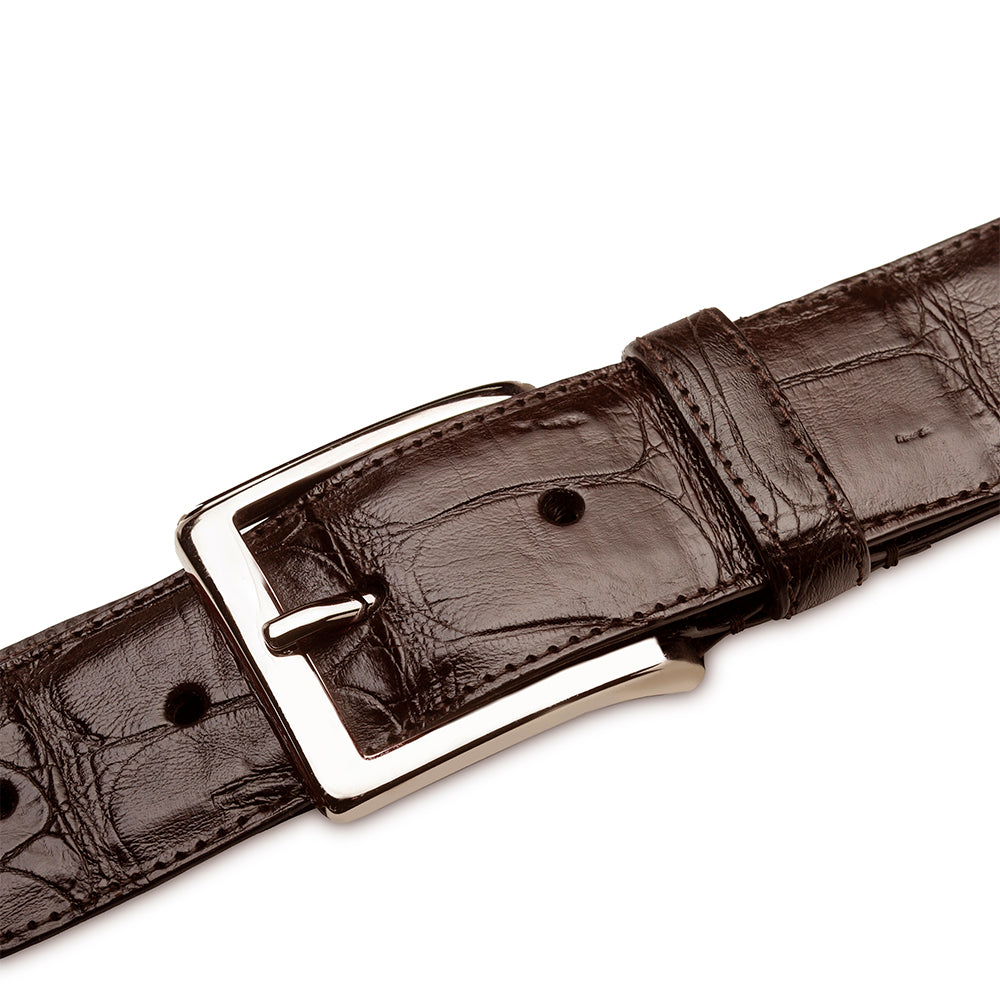 Mezlan Crocodile Belt - Luxury Classic Belt - 34
