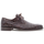 Mezlan Anderson Crocodile Derby Shoes Dark Brown (13584-F)