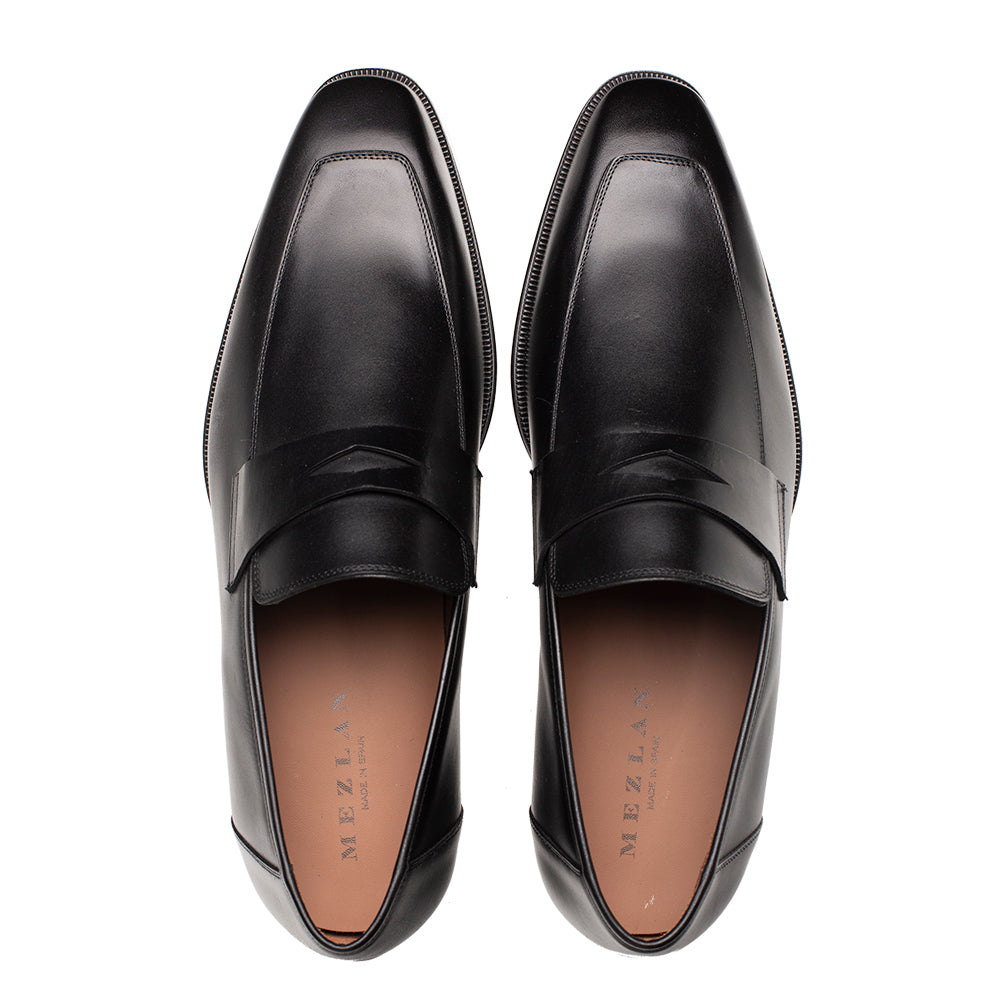 Mezlan Avenue Rubber Sole Penny Loafer - 8