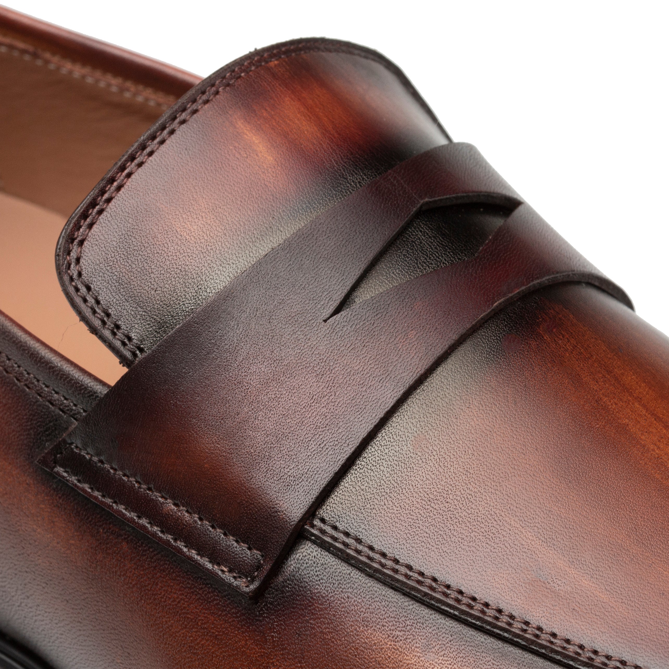 Mezlan Avenue Rubber Sole Penny Loafer - 8