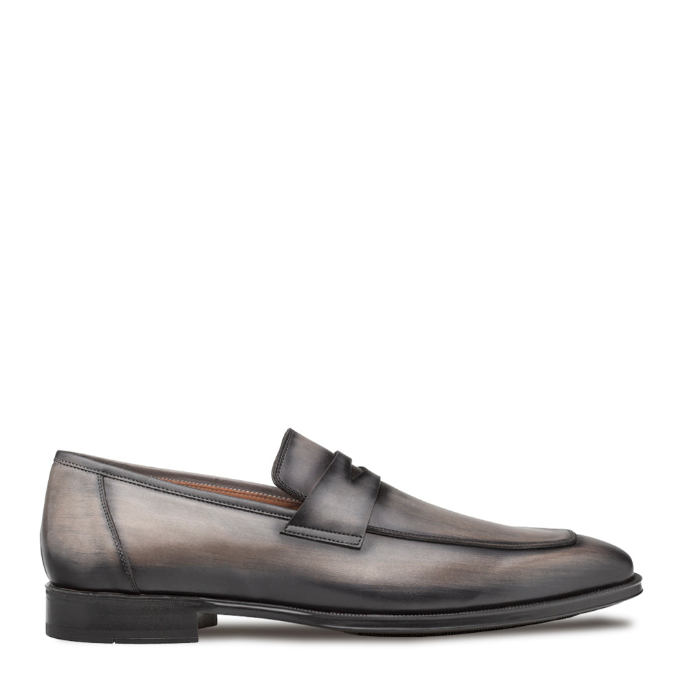 Mezlan Avenue Rubber Sole Penny Loafer - 8
